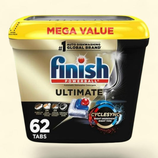 Finish Ultimate Dishwasher Pods, 62 Count