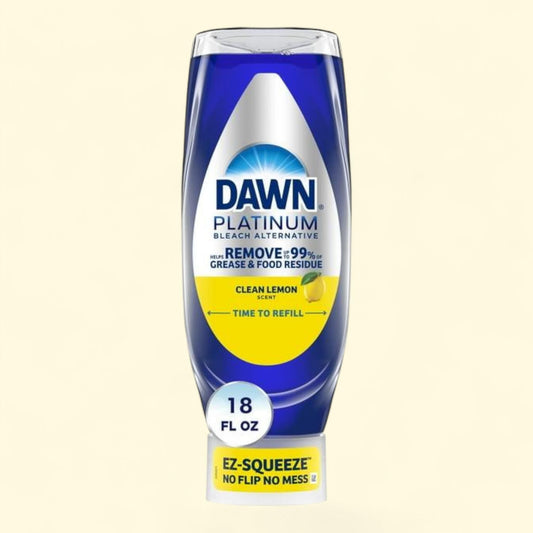 Dawn Platinum Dish Soap, Clean Lemon, 18 fl oz