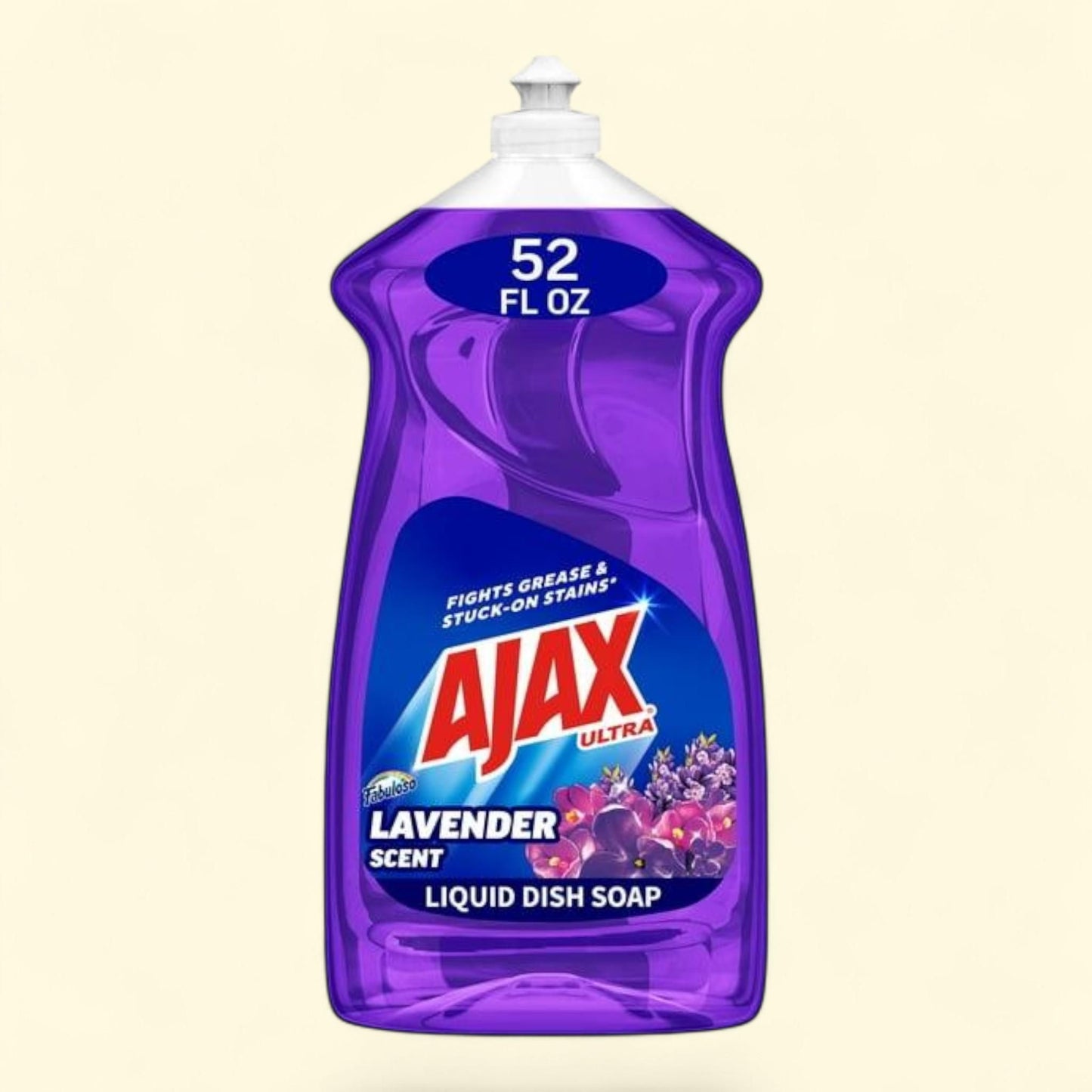 Ajax Ultra Liquid Dish Soap, Lavender Scent, 52 Fluid Ounce