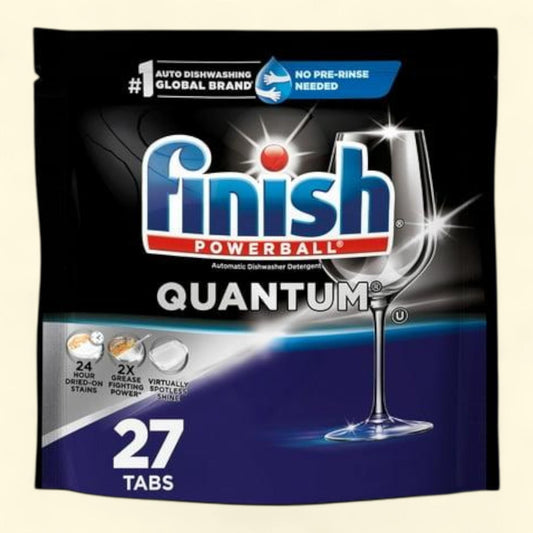 Finish Quantum Dishwasher Pods, 27 Count