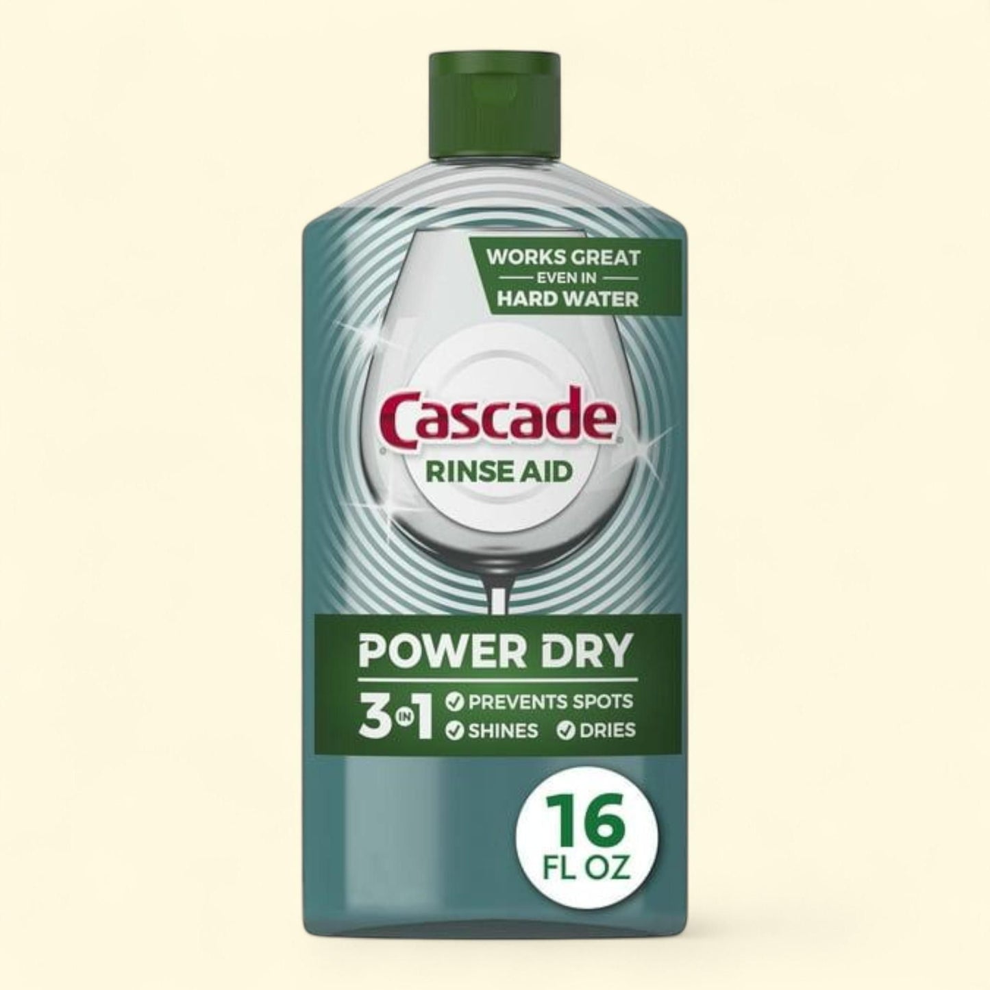 Cascade Platinum Rinse Aid, 16 fl oz