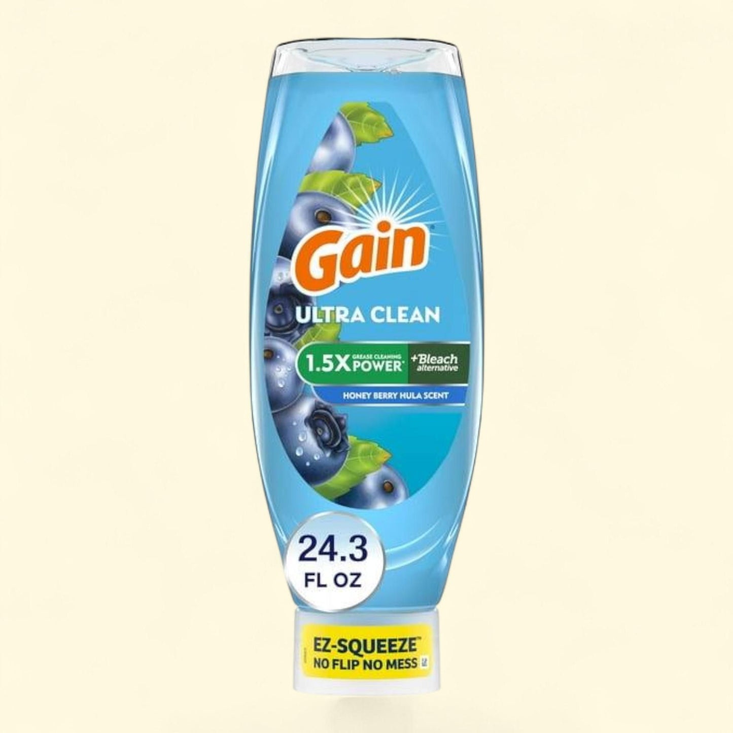 Gain Dishwashing Liquid Dish Soap, Honeyberry Hula, 24.3 fl oz