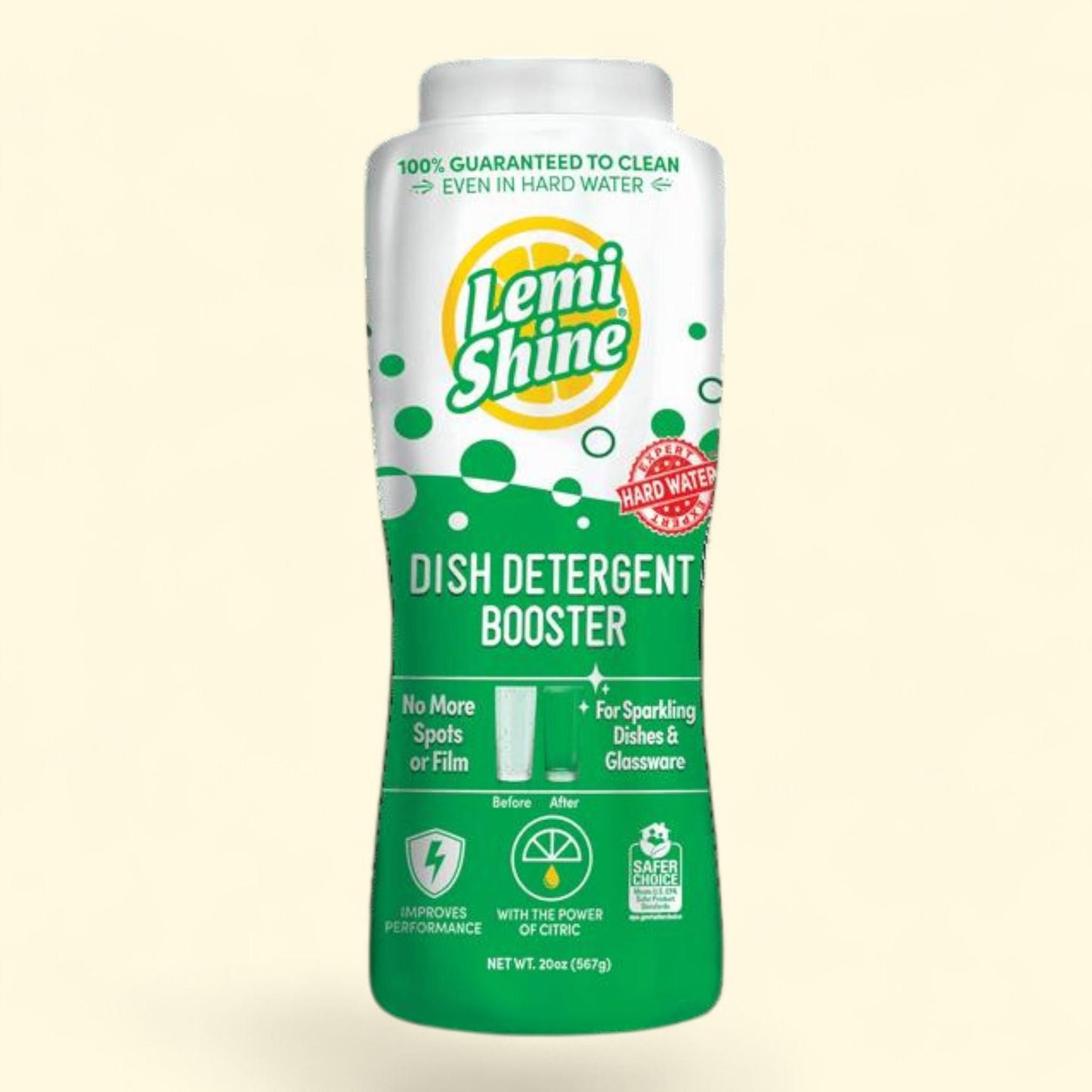 Lemi Shine Dish Detergent Booster, 20 oz