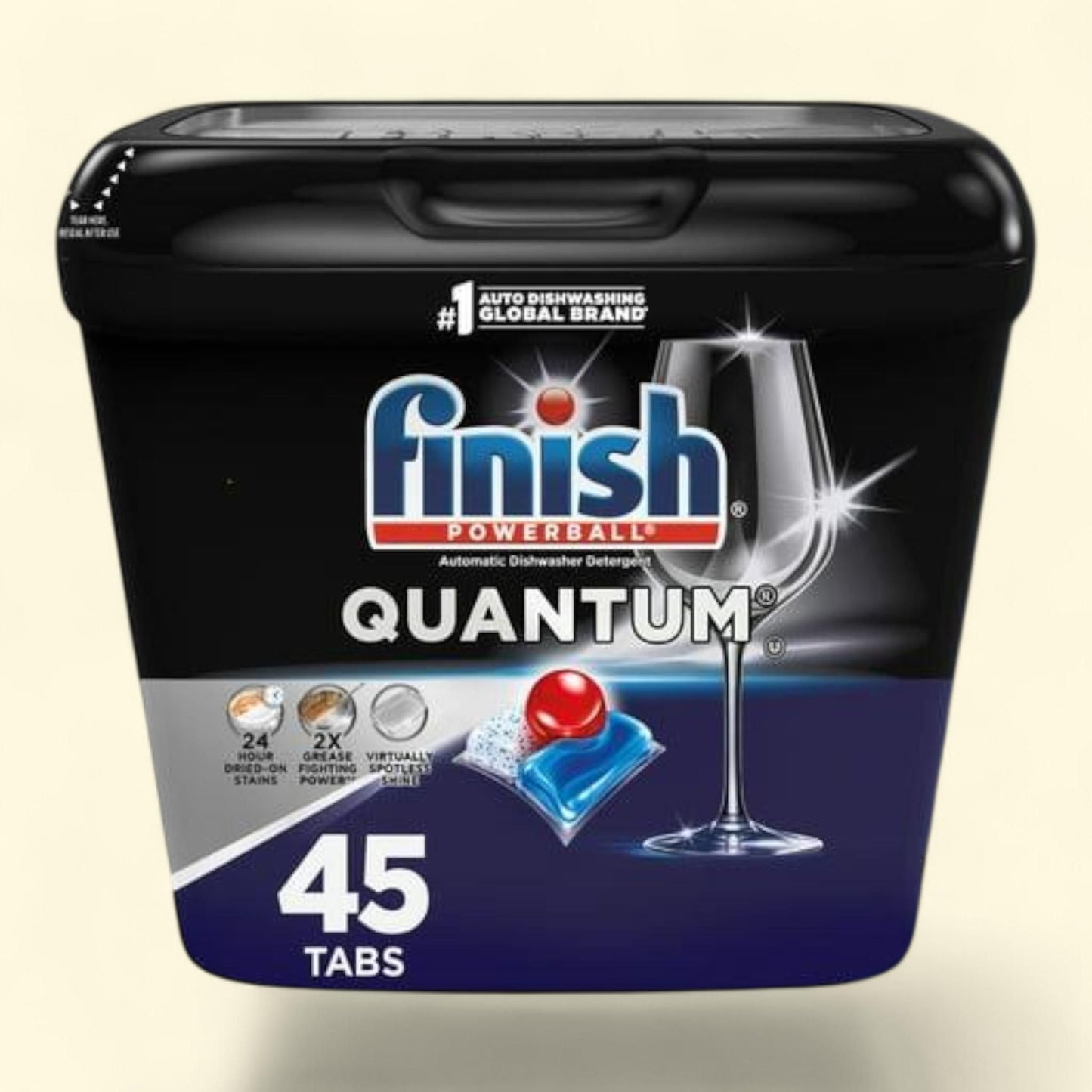 Finish Quantum Dishwasher Pods, 45 Count
