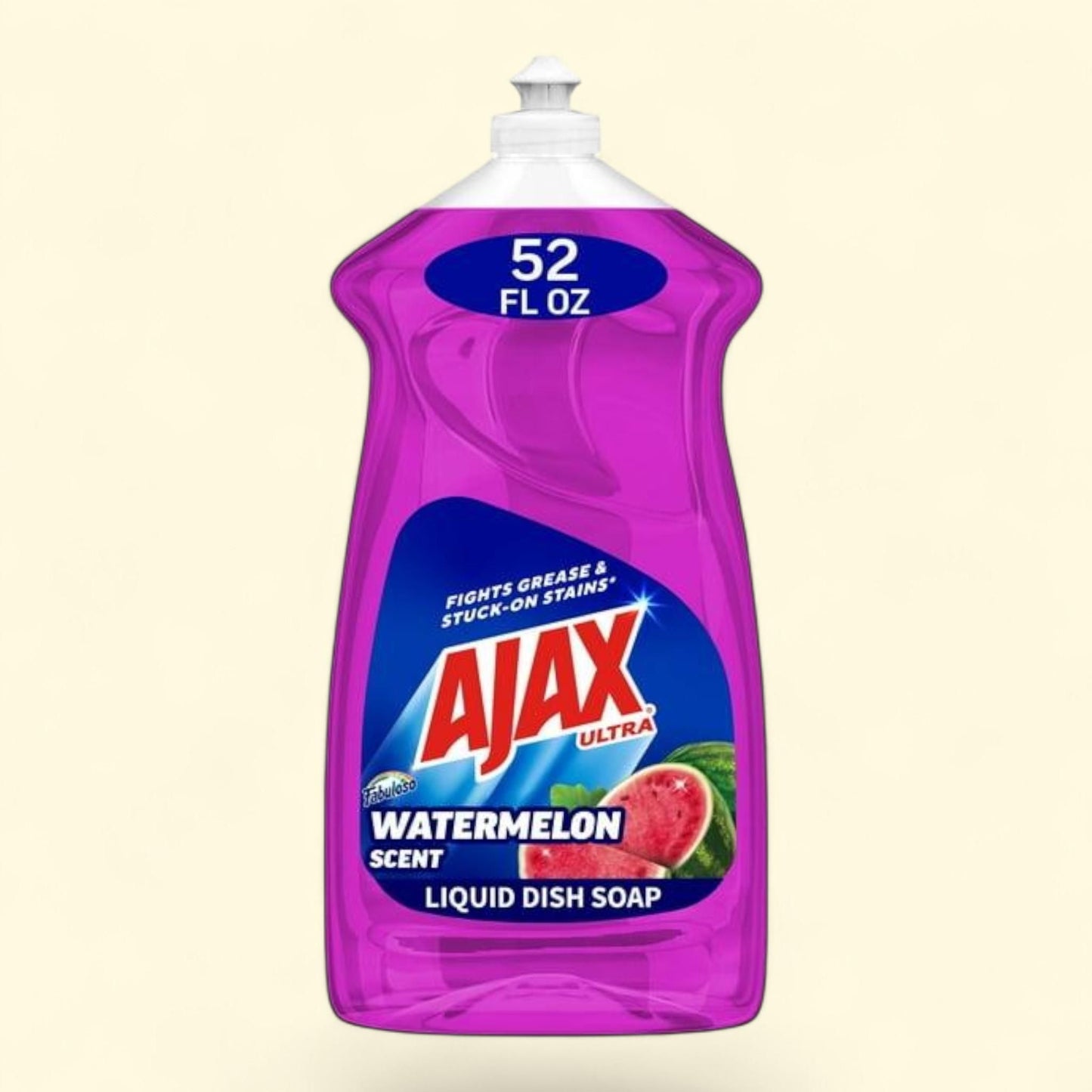 Ajax Ultra Liquid Dish Soap, Fabuloso Watermelon Scent, 52 fl oz Bottle