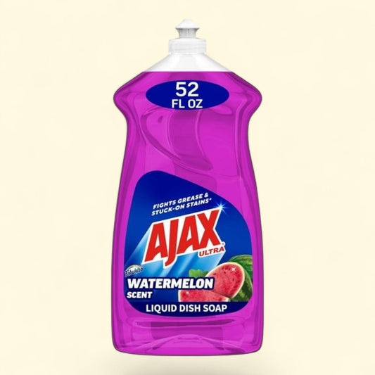 Ajax Ultra Liquid Dish Soap, Fabuloso Watermelon Scent, 52 fl oz Bottle