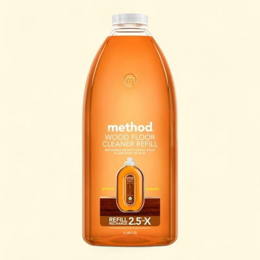 Method Hardwood Floor Cleaner Refill, Almond, 68 Ounce