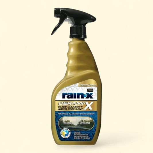 Rain-X Cerami-X Glass Cleaner + Water Repellent, 23 oz