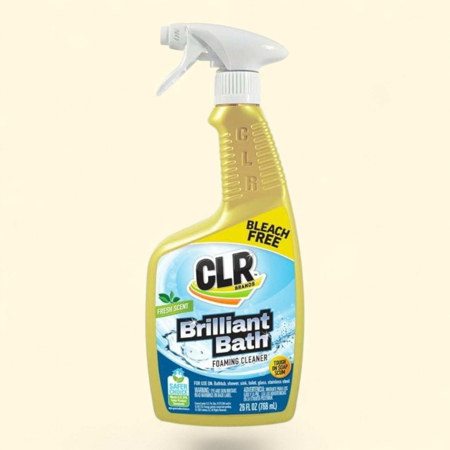 CLR Bath & Kitchen Multi-Surface Cleaner, Enhanced Formula Fresh Scent, 26 Oz