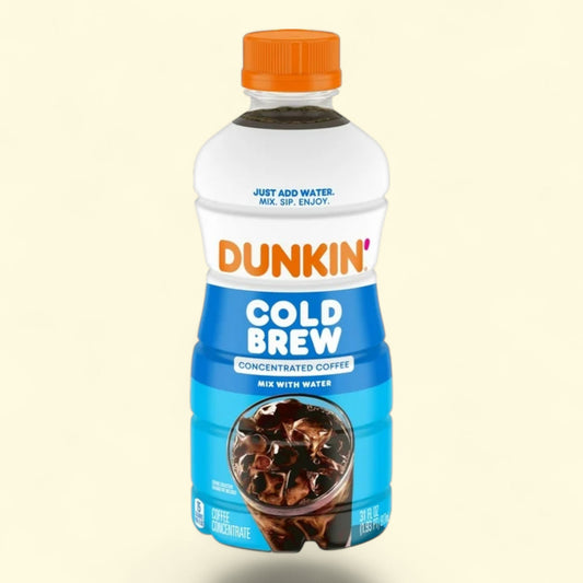 Dunkin' Cold Brew Concentrated Coffee, 31 fl oz