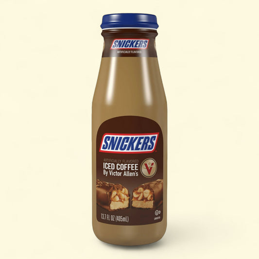 Victor Allen's Snickers Iced Coffee Latte, 13.7 oz