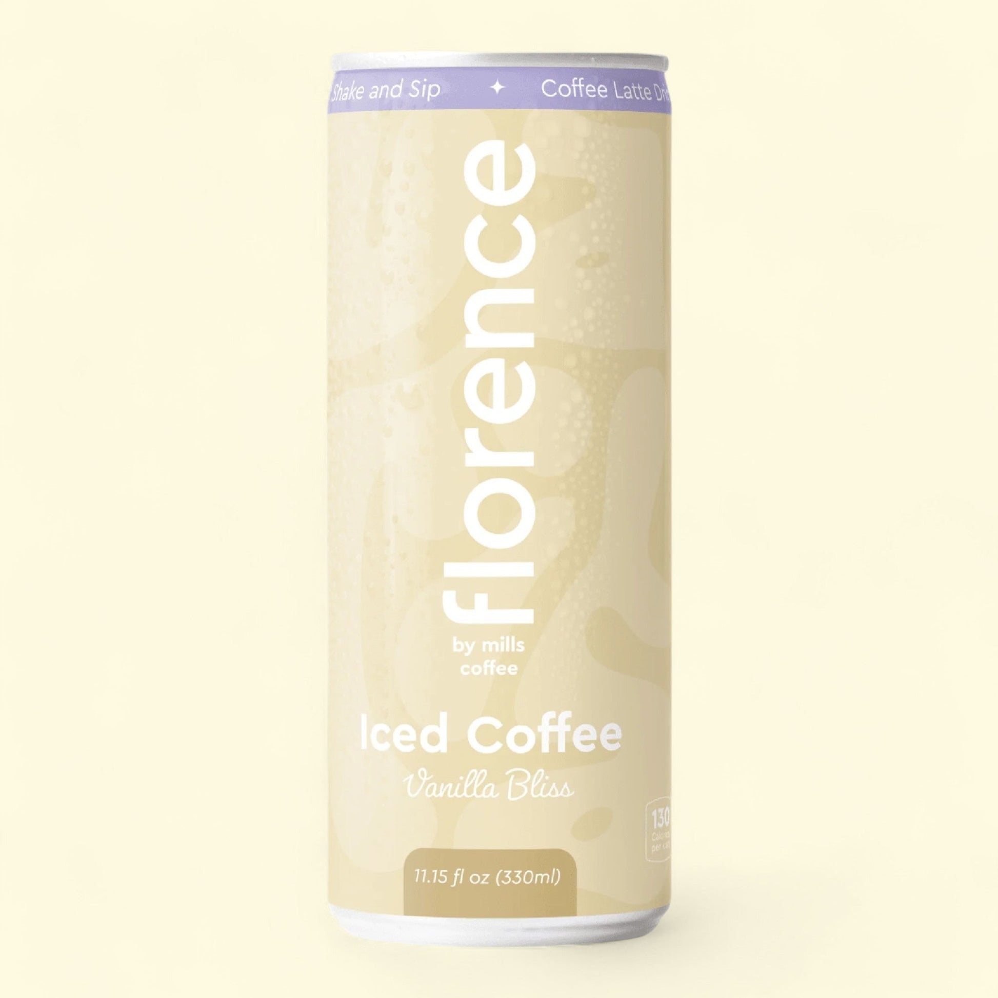 Florence by Mills Coffee Vanilla Bliss Iced Latte, 11.15 fl oz — authentic US product shipped worldwide by Treatspree