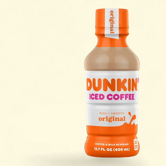 Dunkin' Original, Iced Bottled Coffee Drink, 13.7 fl oz