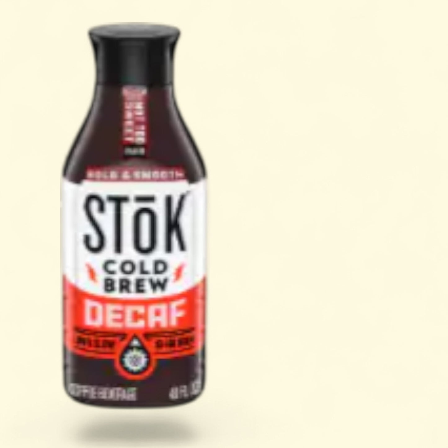 SToK Decaf Not Too Sweet Coffee, Regular Size, 48 fl oz