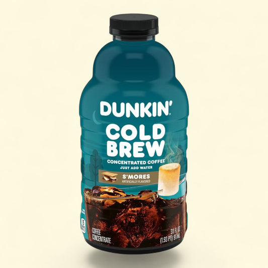 Dunkin' S'mores Cold Brew Coffee Concentrate, 31 fl oz