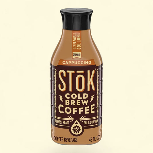 SToK Cold Brew Cappuccino, 48oz