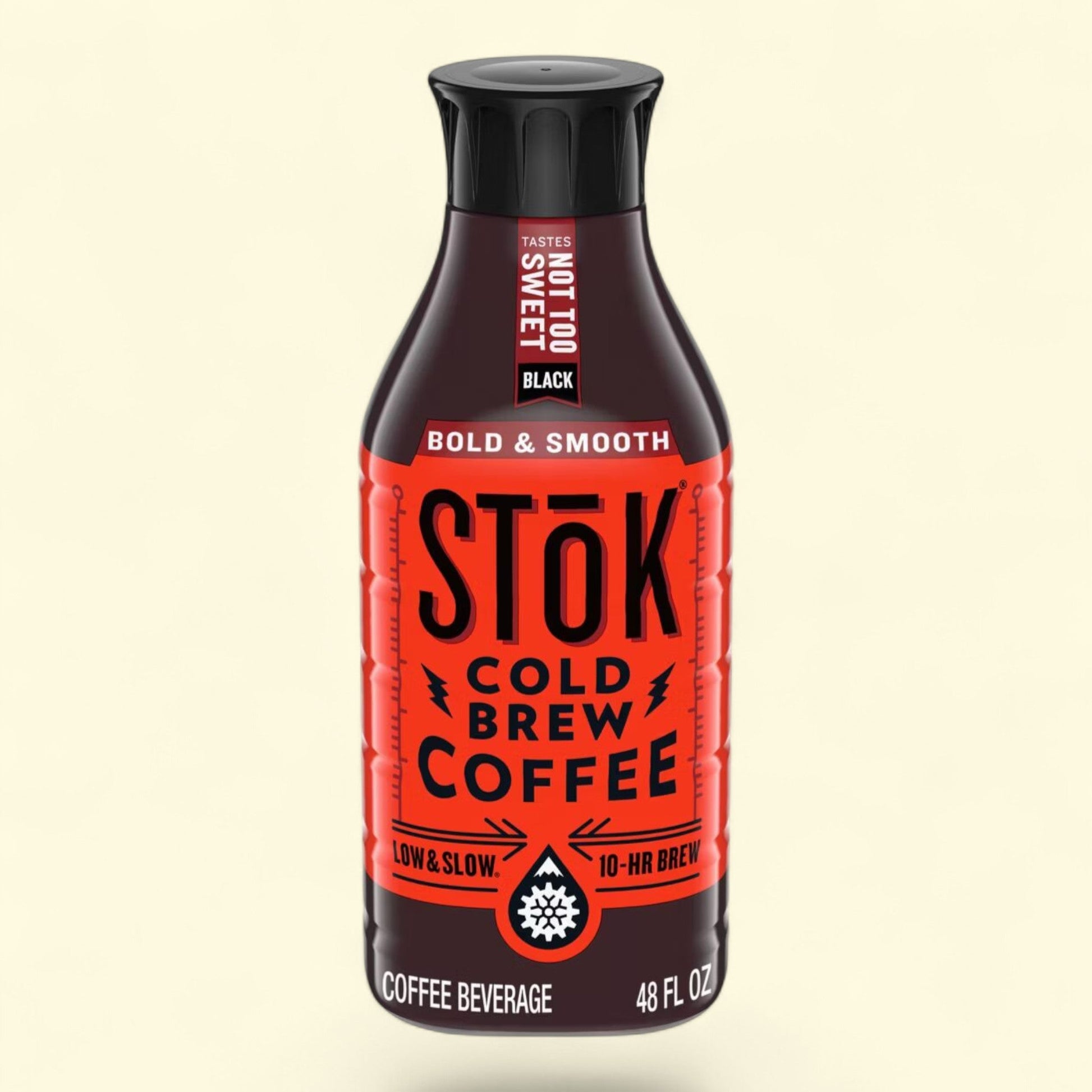 SToK Not Too Sweet Black Cold Brew Coffee, 48 fl oz — authentic US product shipped worldwide by Treatspree
