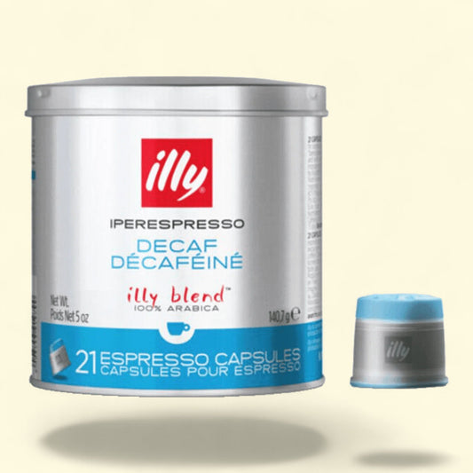 Illy Decaf iperEspresso Capsules, Classico Medium Roast, 21 Ct