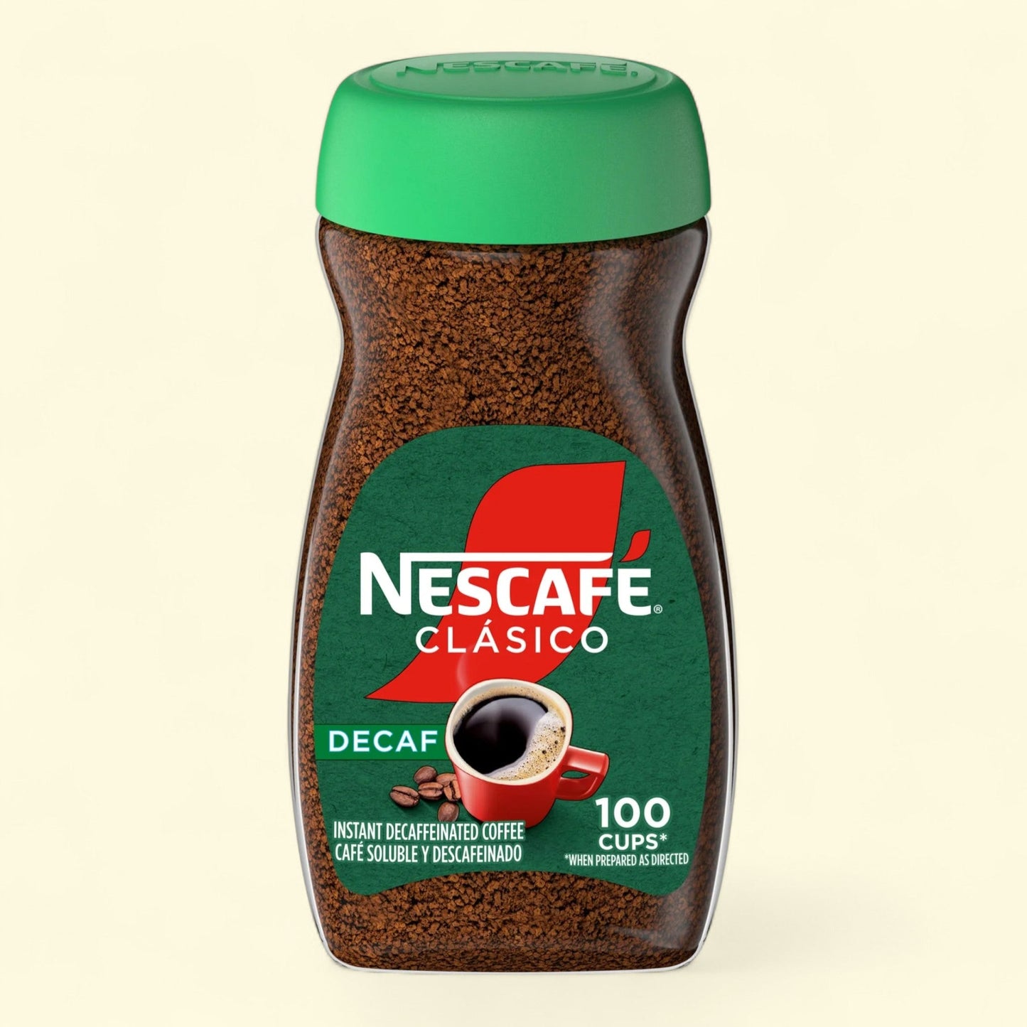 NESCAFÉ CLÁSICO Decaf Dark Roast Coffee, 7 oz