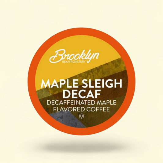 Brooklyn Bean Roastery Maple Sleigh Decaf Coffee Pods, 40-Pack. — authentic US product shipped worldwide by Treatspree
