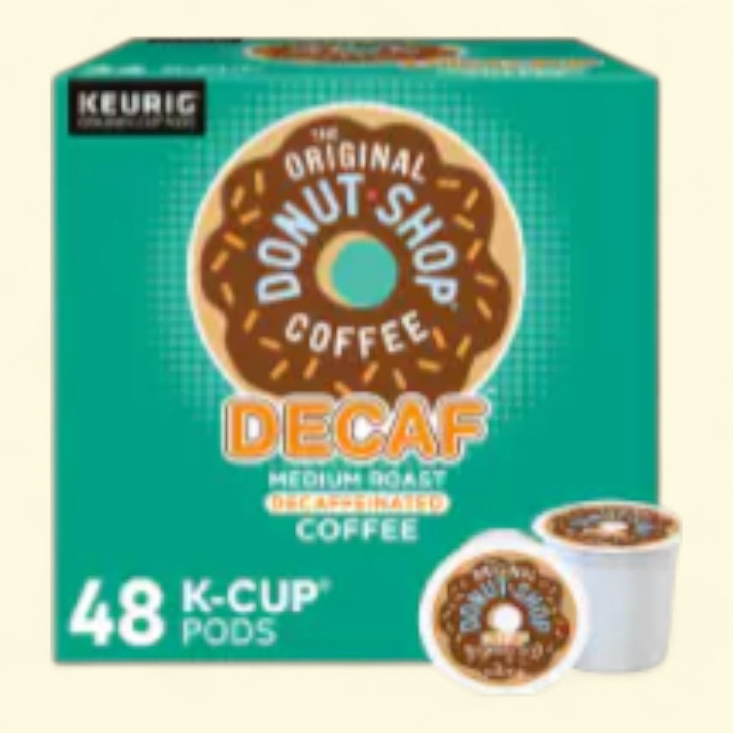 The Original Donut Shop Decaf, Medium Roast, 48 ct