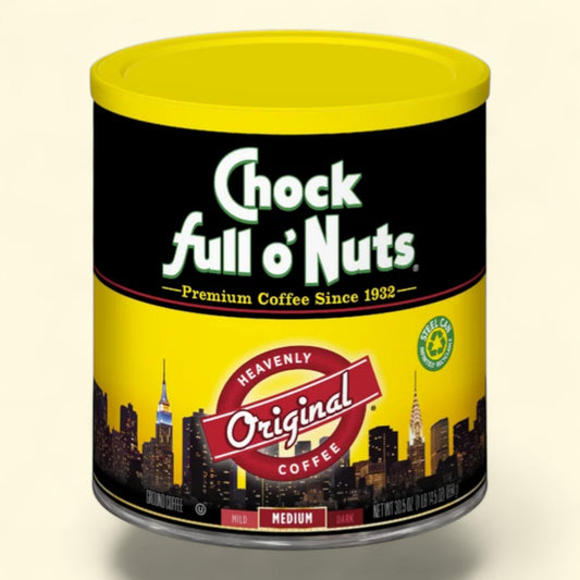 Chock full o'Nuts Original Ground Coffee, 30.5 Ounce Can