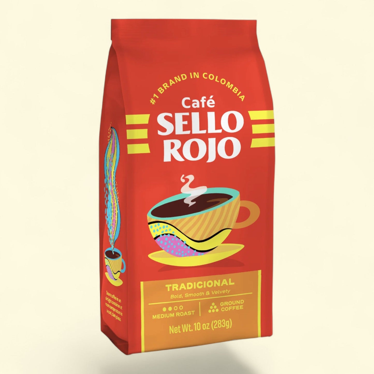 Cafe Sello Rojo Tradicional Coffee, 10 Ounce