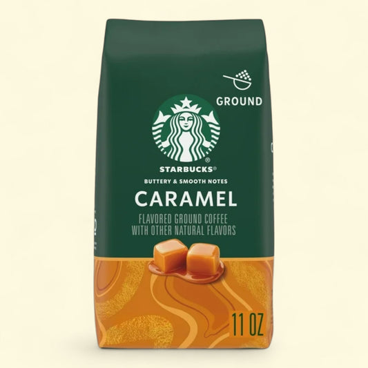Starbucks Caramel Ground Coffee, 11oz