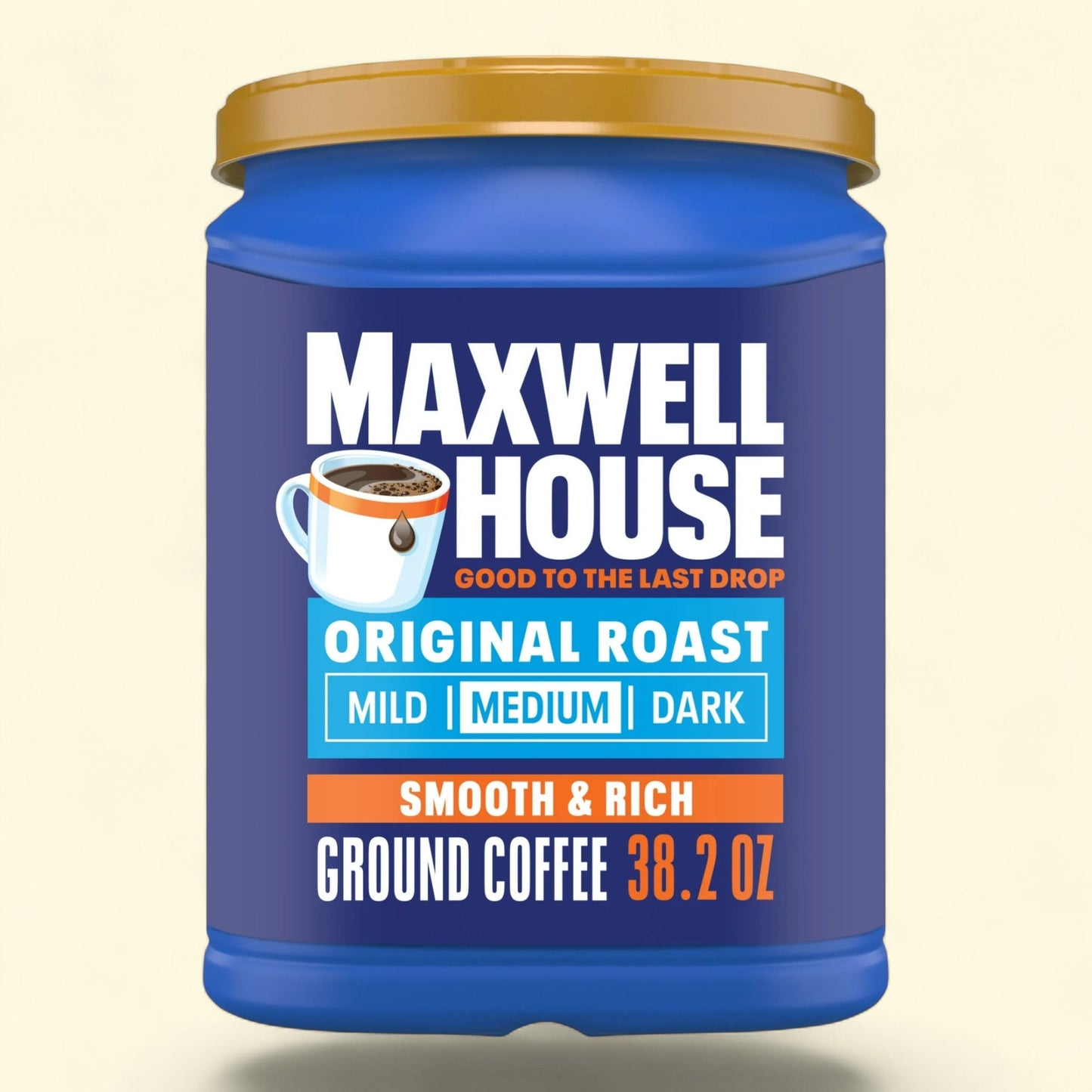 Maxwell House Original Roast Ground Coffee, 38.2 oz