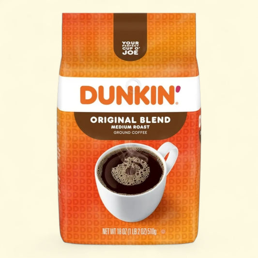 Dunkin' Original Blend Ground Coffee, 18 oz