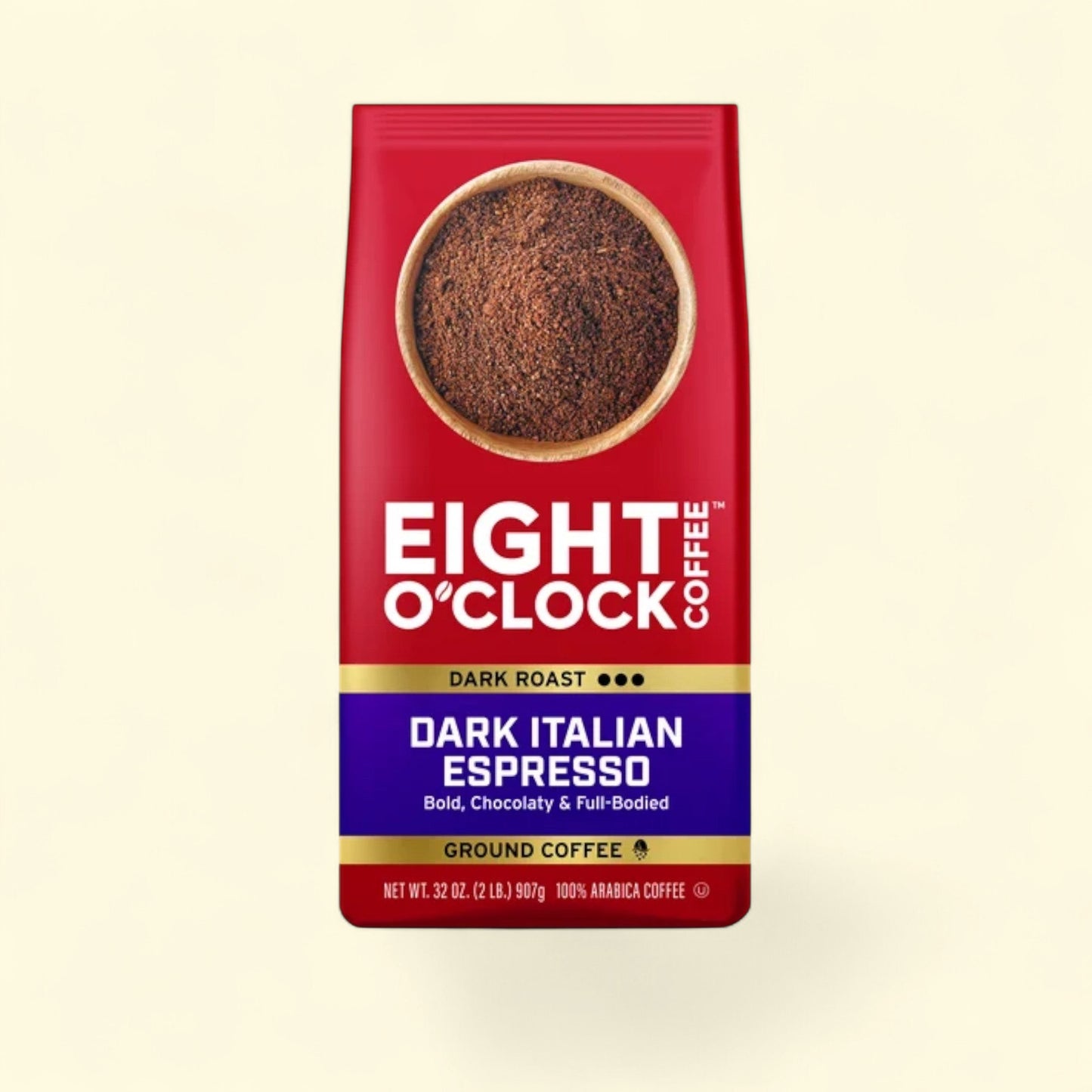 Eight O'Clock Dark Italian Espresso, 32 oz — authentic US product shipped worldwide by Treatspree