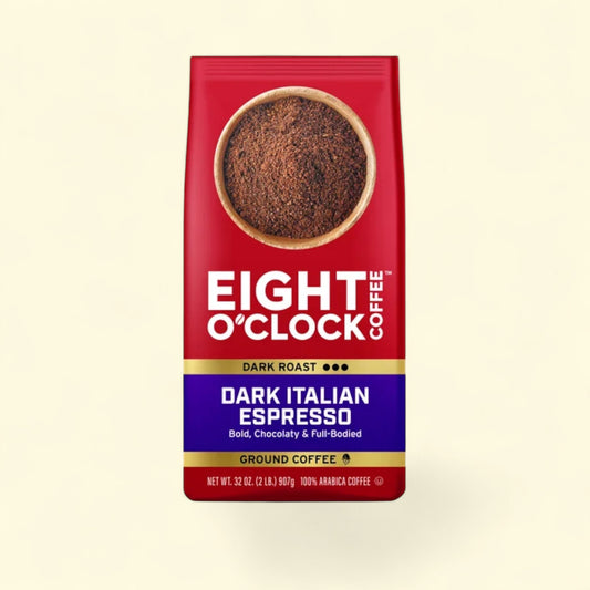 Eight O'Clock Dark Italian Espresso, 32 oz — authentic US product shipped worldwide by Treatspree