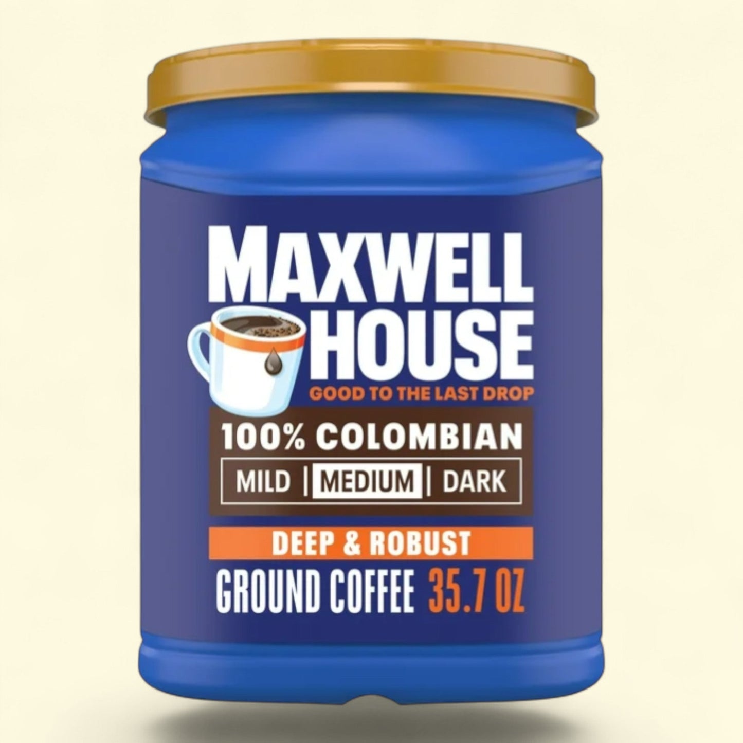 Maxwell House 100% Colombian Ground Coffee, 35.7 oz