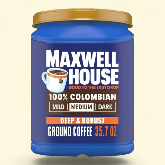 Maxwell House 100% Colombian Ground Coffee, 35.7 oz