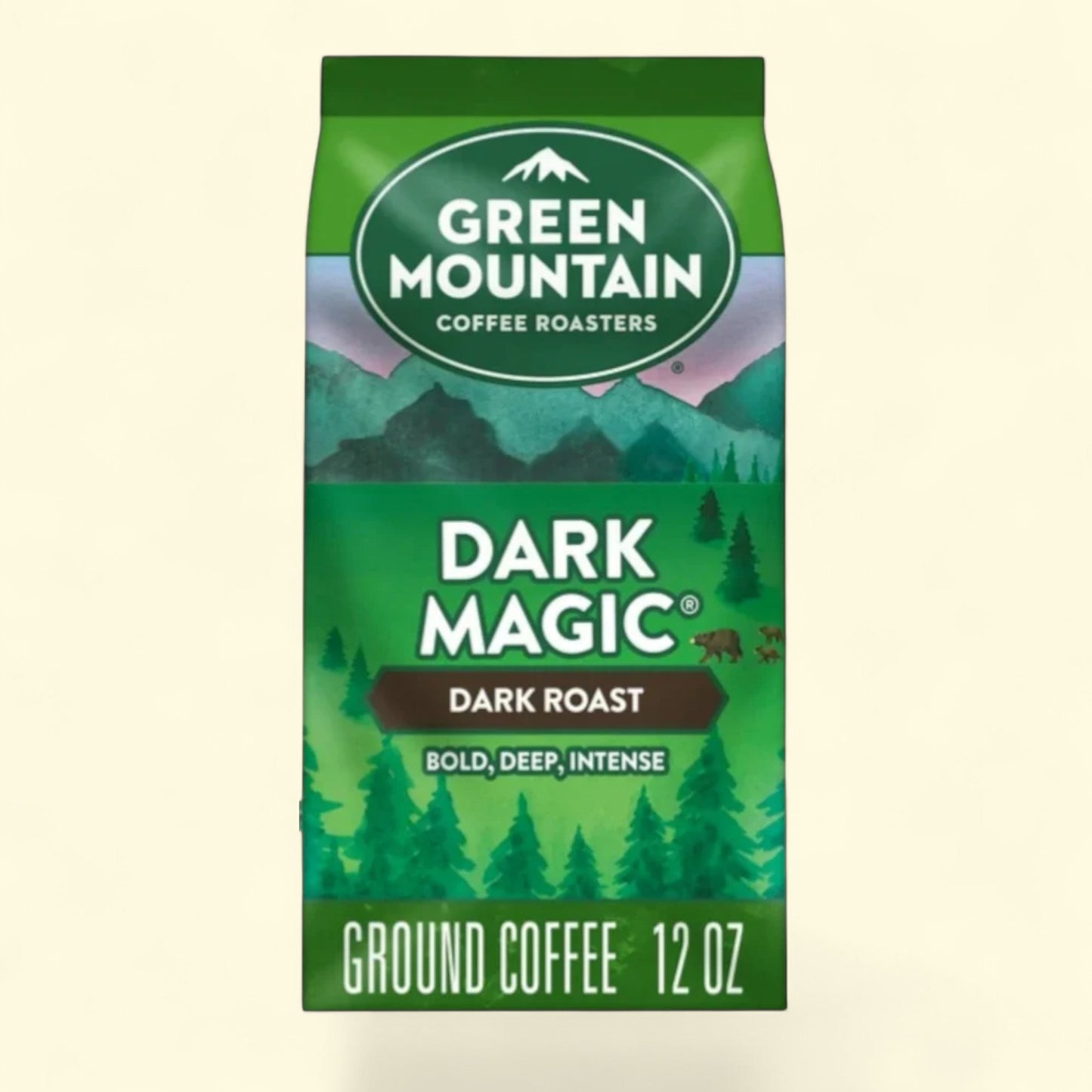Green Mountain Coffee Roasters, Dark Magic Dark Roast Ground Coffee, 12 oz