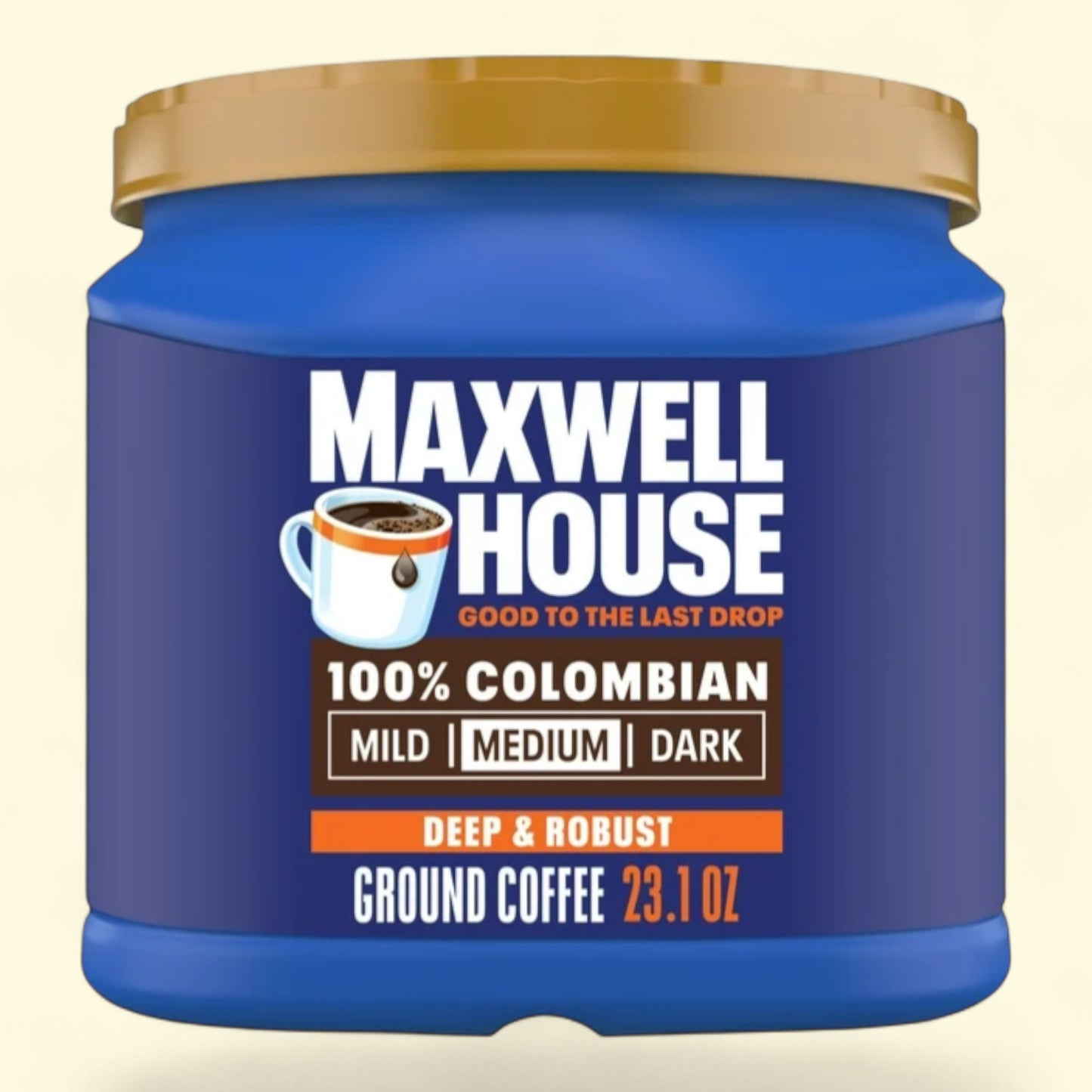 Maxwell House Colombian Ground Coffee, 23.1 oz