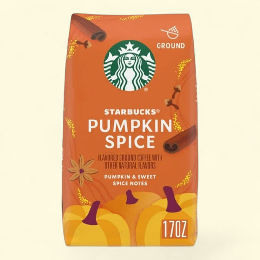 Starbucks Pumpkin Spice, Ground Coffee, 17 oz
