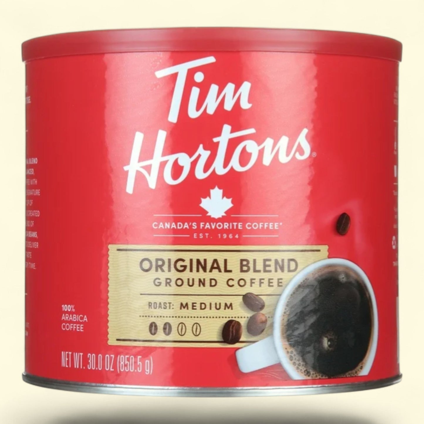 Tim Hortons Original Blend Ground Coffee, 30 oz