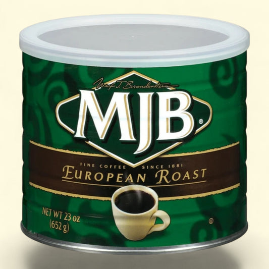 MJB Ground Coffee, Dark Roast, 23 Ounce Can