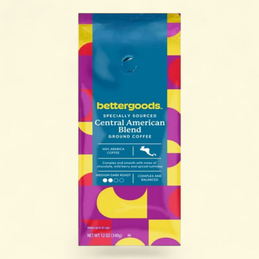 bettergoods Central American Blend Ground Coffee, 12 oz