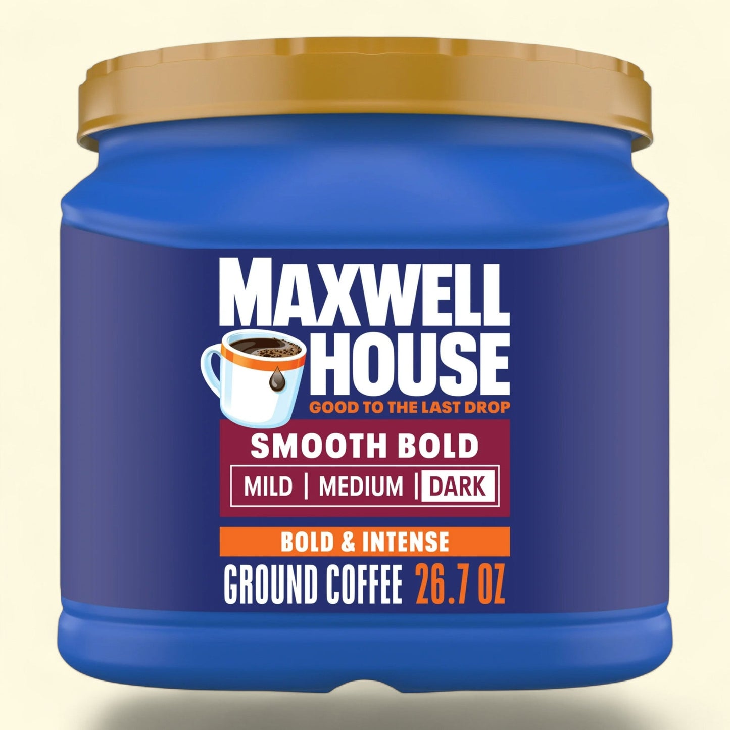 Maxwell House Smooth Bold Ground Coffee, 26.7 oz.