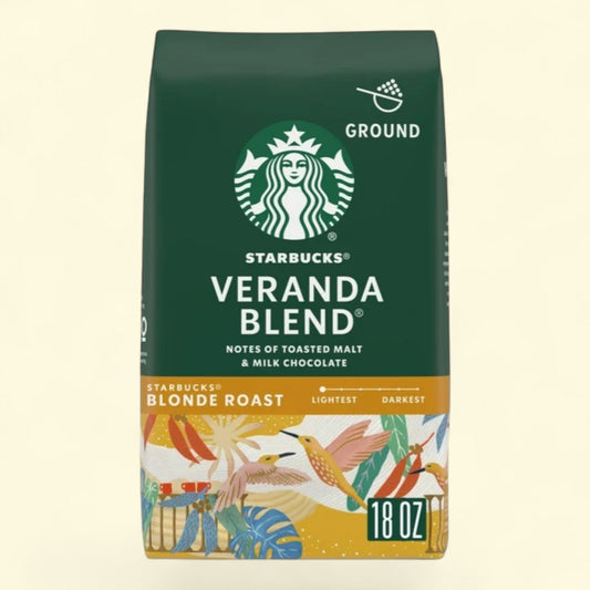 Starbucks Veranda Blend, Ground Coffee, 18 oz