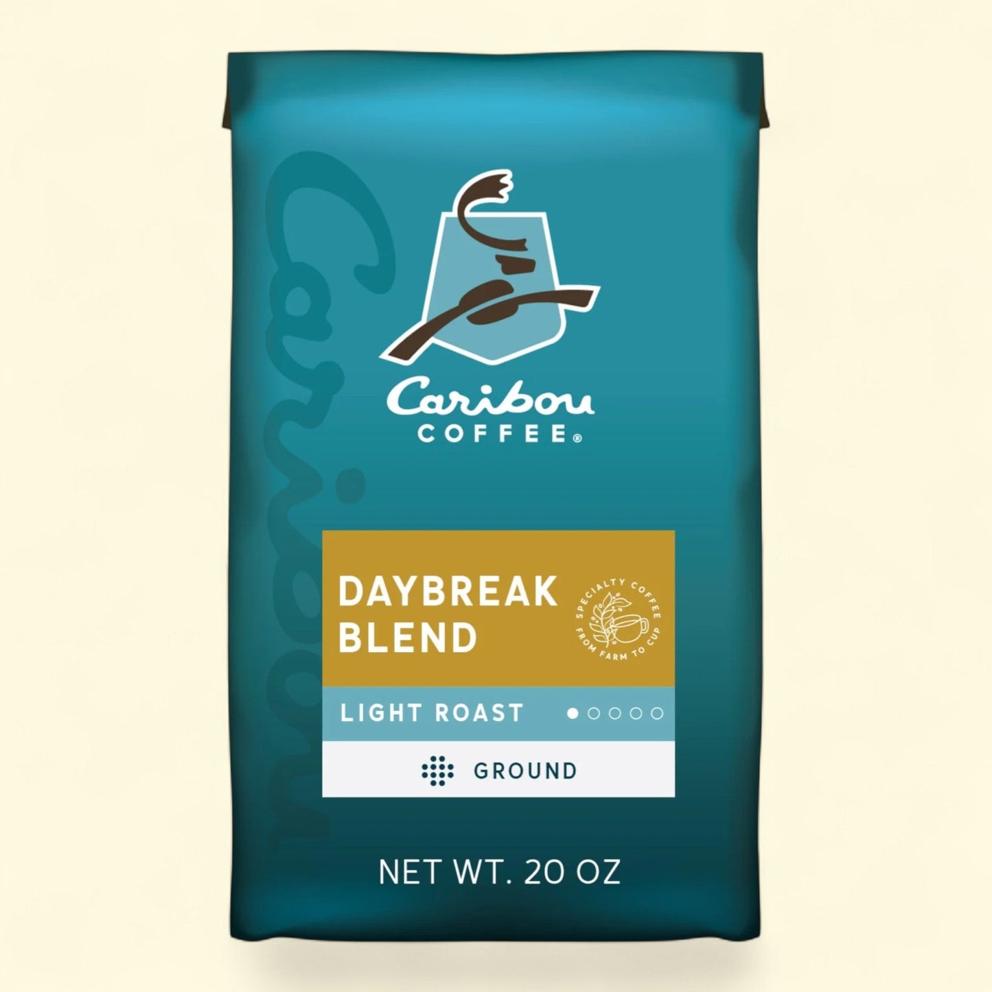 Caribou Coffee Daybreak Blend Ground Coffee, 20 oz