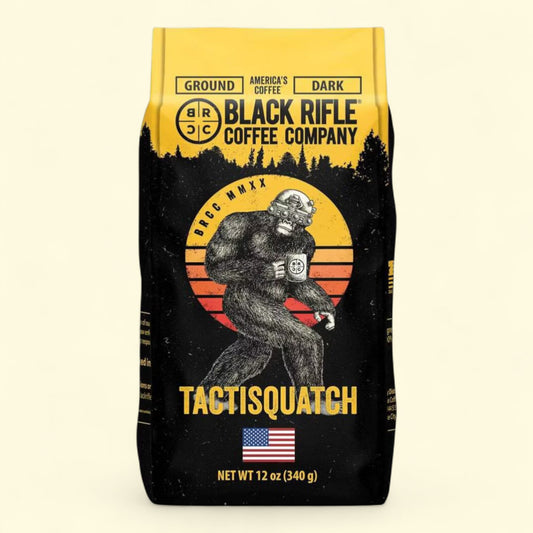 Black Rifle Coffee Company Tactisquatch Dark Roast Ground Coffee, 12oz