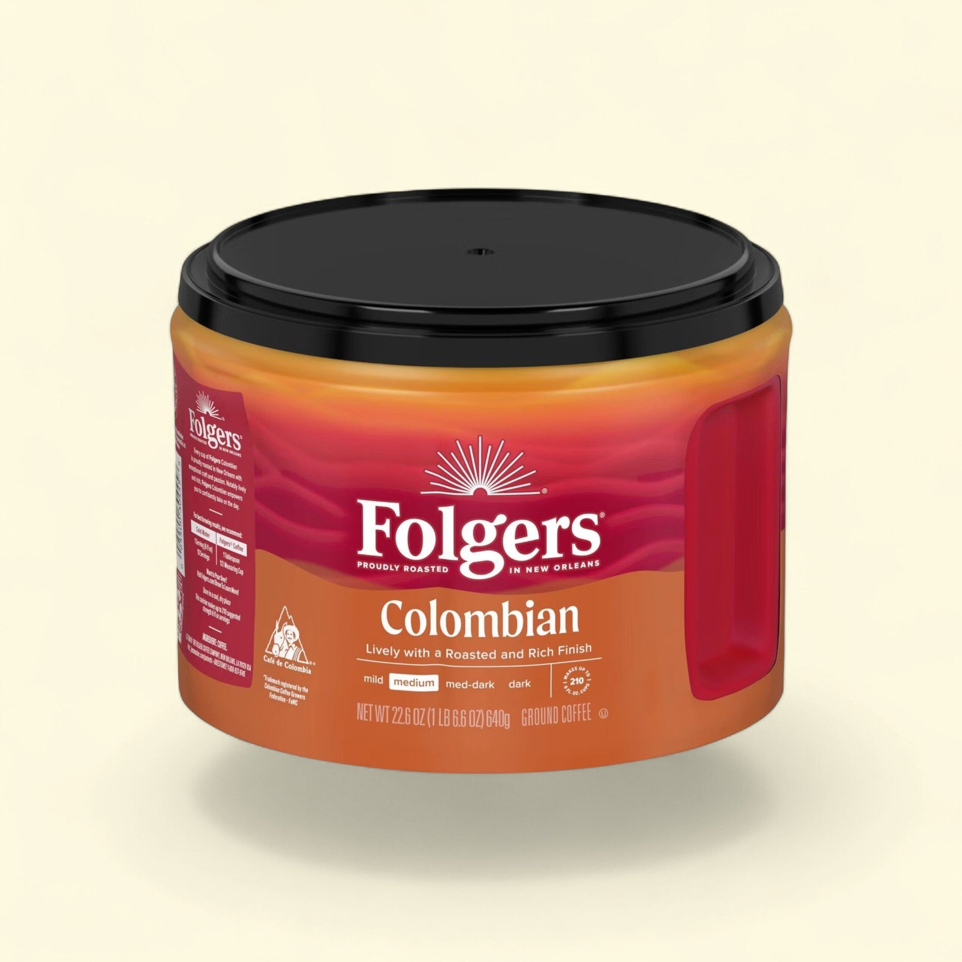 Folgers Ground Coffee, Regular, 24 oz — authentic US product shipped worldwide by Treatspree