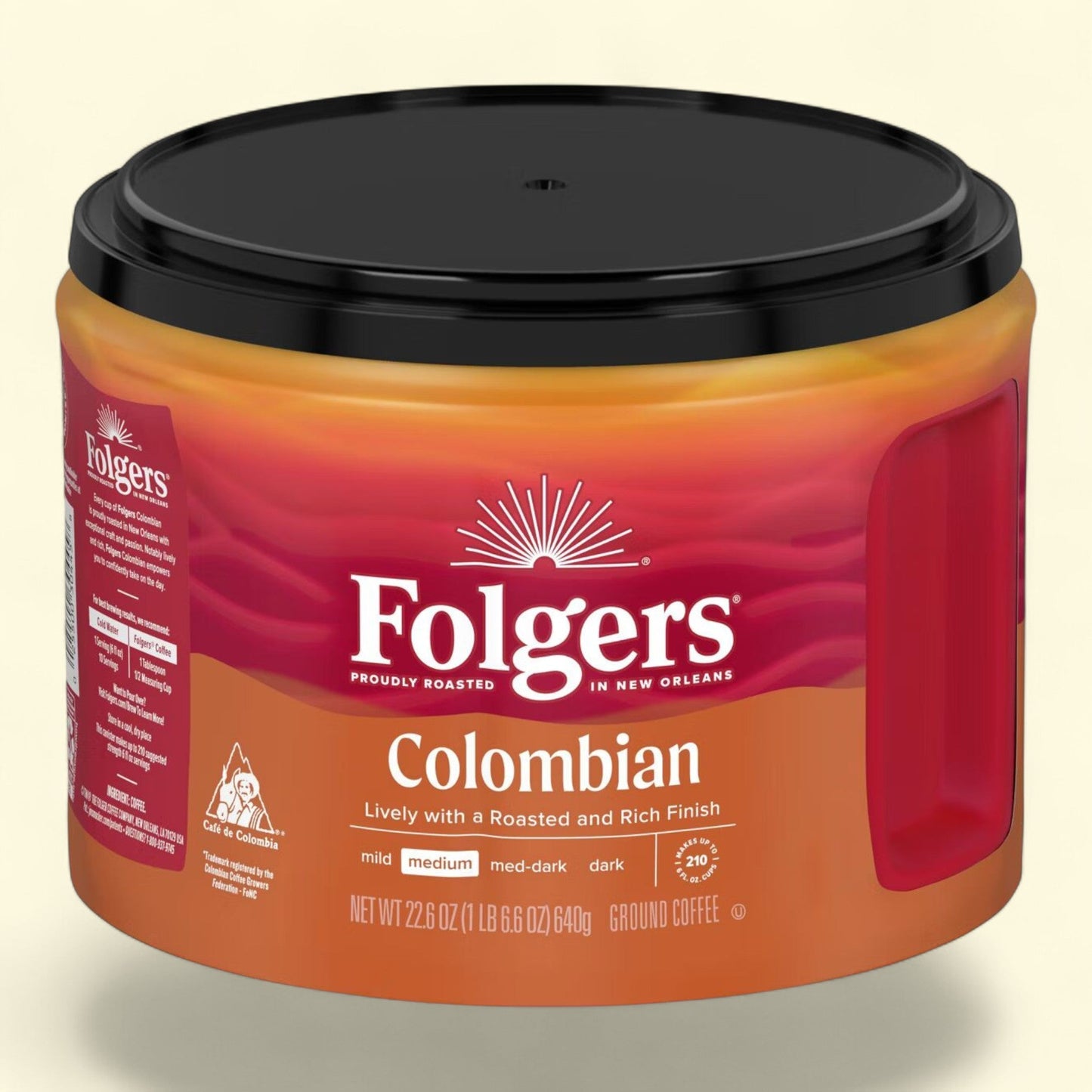 Folgers Ground Coffee, Regular, 24 oz