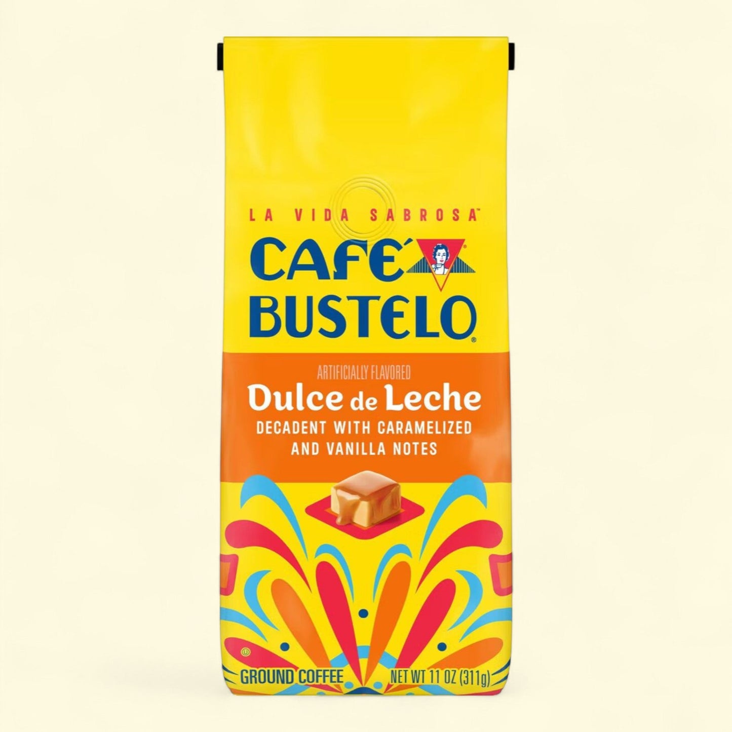 Cafe Bustelo Dulce de Leche Ground Coffee, 11oz