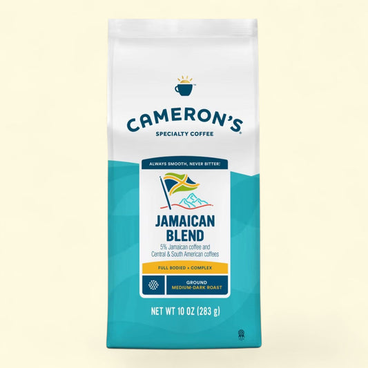 Cameron's Jamaican Blend Dark Roast Ground Coffee, 10oz