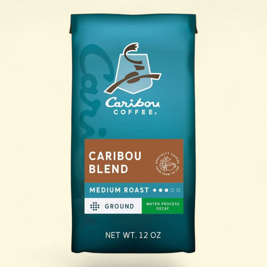 Caribou Coffee Caribou Blend Medium Roast Ground Coffee, 12oz