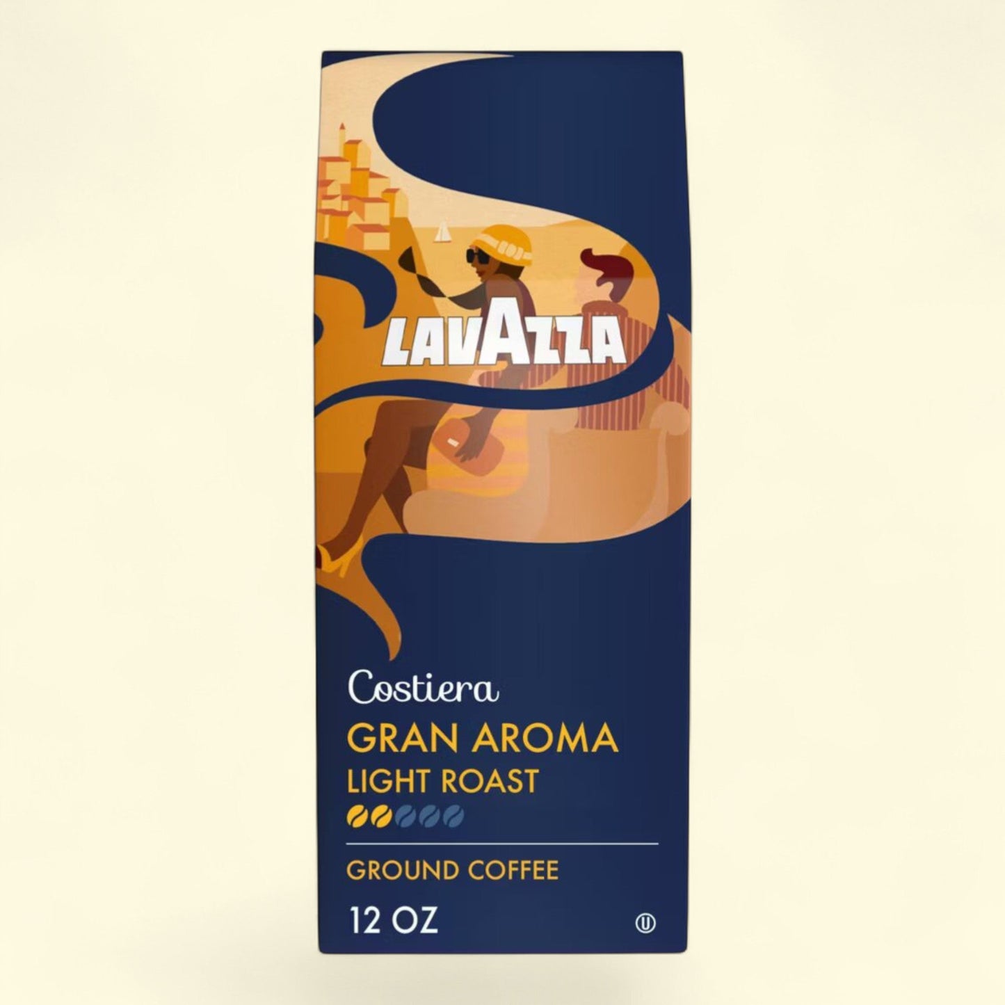 Lavazza Gran Aroma Ground Coffee, 12oz